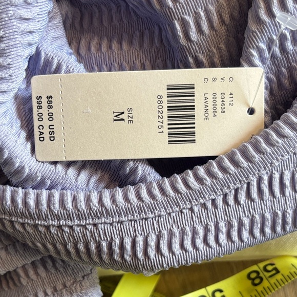 Anthropologie Textured Lavender Top new - Picture 5 of 6